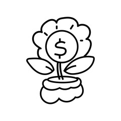 Attractive Hand Drawn Doodle Business Infographic Elements Vector Illustration