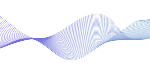 Abstract frequency wave blue line vector business texture. Pattern line blend curve flow futuristic. Modern background futuristic energy sound waves technology concept white background.