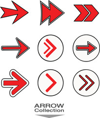 set of arrows
