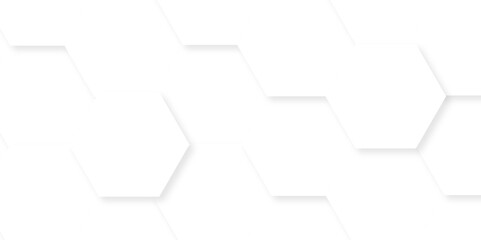 Abstract white background with hexagons. Abstract hexagon polygonal pattern background vector. seamless bright white abstract honeycomb background.	
