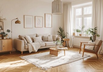 Fototapeta premium modern living room 