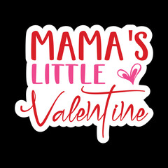 Valentine day Sticker vector Design, Valentine day Svg Design