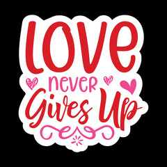 Valentine day Sticker vector Design, Valentine day Svg Design