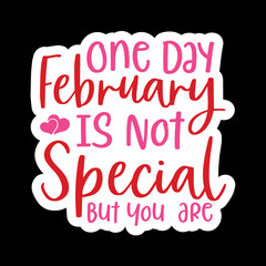 Valentine day Sticker vector Design, Valentine day Svg Design