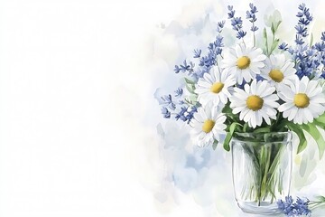 Delicate Floral Arrangement in Vase