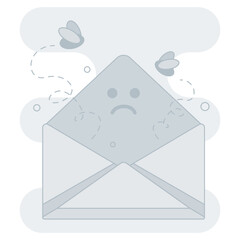 Empty Message Illustration