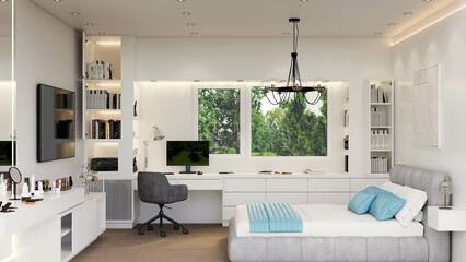 Modern Bedroom Interior