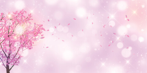 桜　春　風景　背景