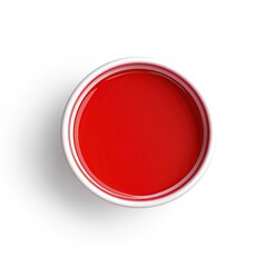Vibrant Red Liquid in a Bowl, Appealing Culinary Delight, Visually Stunning, Perfect for Recipes, Delicious Drink, Enticing Color