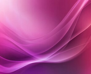 Abstract Purple Waves Flowing Dynamically, Creating a Serene Visual Masterpiece with Gradient Hues. Background Design for Digital Art Projects.