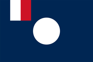 Flag of the State of Damascus, Vector illustration