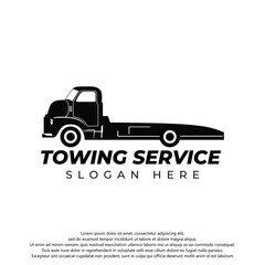 creative logo design for your towing service company
