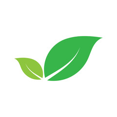 Leaf graphic design logo template