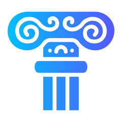 column Gradient icon