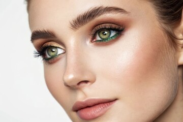 Fototapeta premium close up portrait of woman 