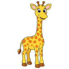 giraffe vector illustration