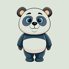 panda vector illustration