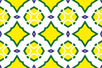 Seamless pattern with geometric shape | New shape modern pattern background | Texture line pattern design with gradient color