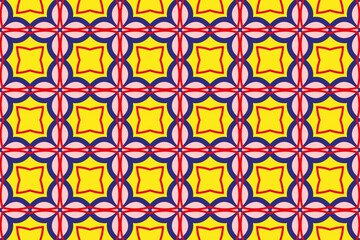 Seamless pattern with geometric shape | New shape modern pattern background | Texture line pattern design with gradient color