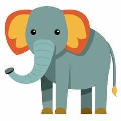 funny elephant cartoon
