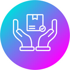 Obraz premium Order Fulfillment Icon