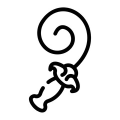 whip Line Icon