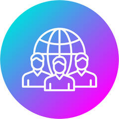 Global Team Icon