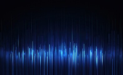 Blue digital lines flowing, dark background, website header