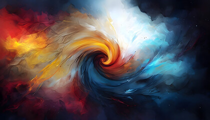abstract background energy swirl
