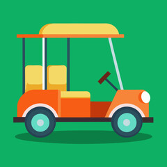 golf cart vector illustration