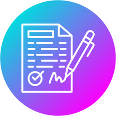 Proposal Writing Icon