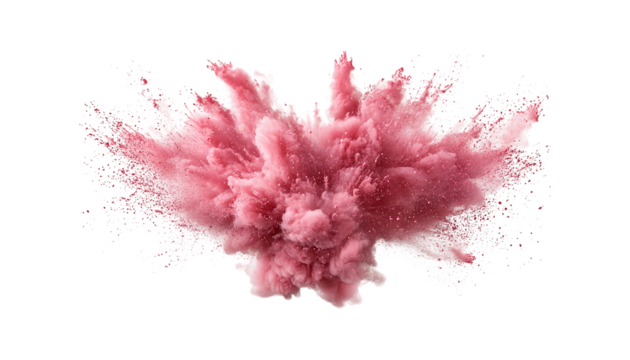 pink color burst png