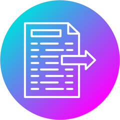 Export Documentation Icon
