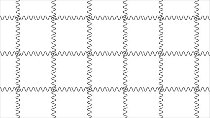 Simple monochrome seamless patterns collection. Black and white prints. Modern stylish abstract texture. flyer, banner, cover, poster, fibric, decor, template. Vector illustration