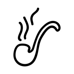 Naklejka premium pot cigarette