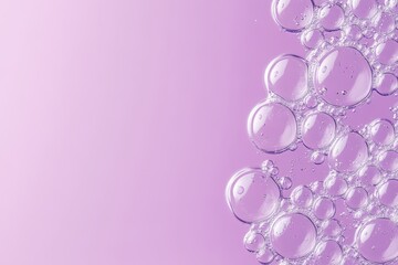 Abstract Lavender Bubbles Background Soft Pastel Texture