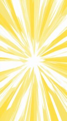 Obraz premium Abstract burst of yellow and white rays