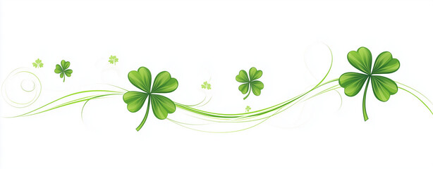 abstract floral background , st patrick day background