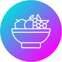 Fruit Bowl Icon