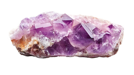 Fototapeta premium Exploring the natural beauty of amethyst crystals geology exhibition educational display indoor setting close-up view mineral collection