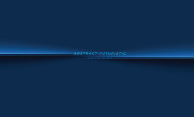 Blue Abstract paper design desktop background. Vector illustration.
