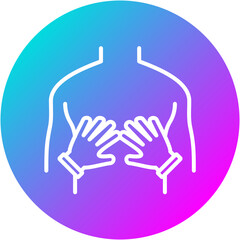 Obraz premium Massage Icon