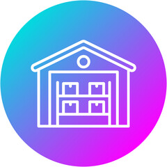 Warehouse Rack Icon