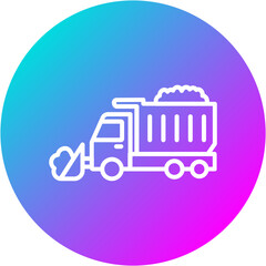 Snow Plow Icon