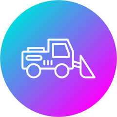 Skid Steer Loader Icon