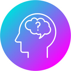 Brain Fog Icon