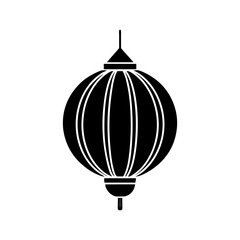Simple Chinese Lantern Icon