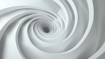Fototapeta premium An abstract swirling, black and white pattern.