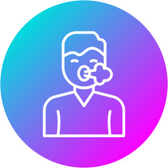 Wheezing Icon