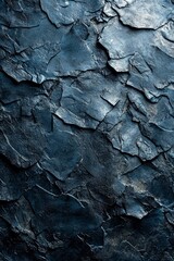 Dark Black Textured Surface Digital Concept, Generative AI